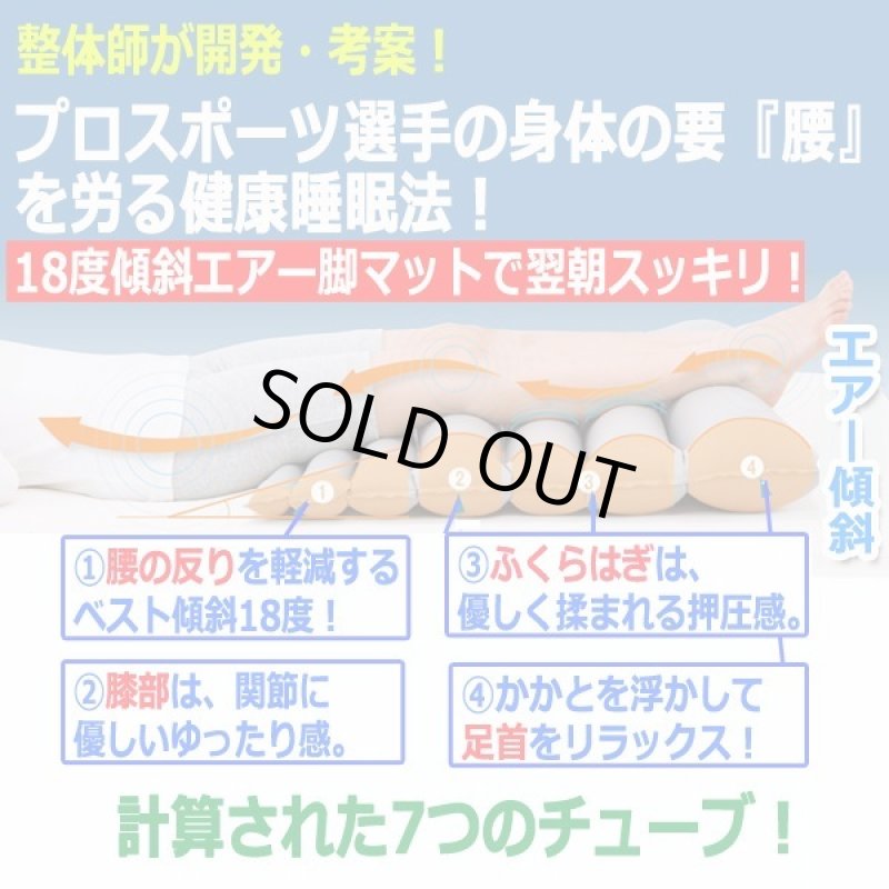 画像2: 整体師さんの腰まで楽寝エアーマット (2)