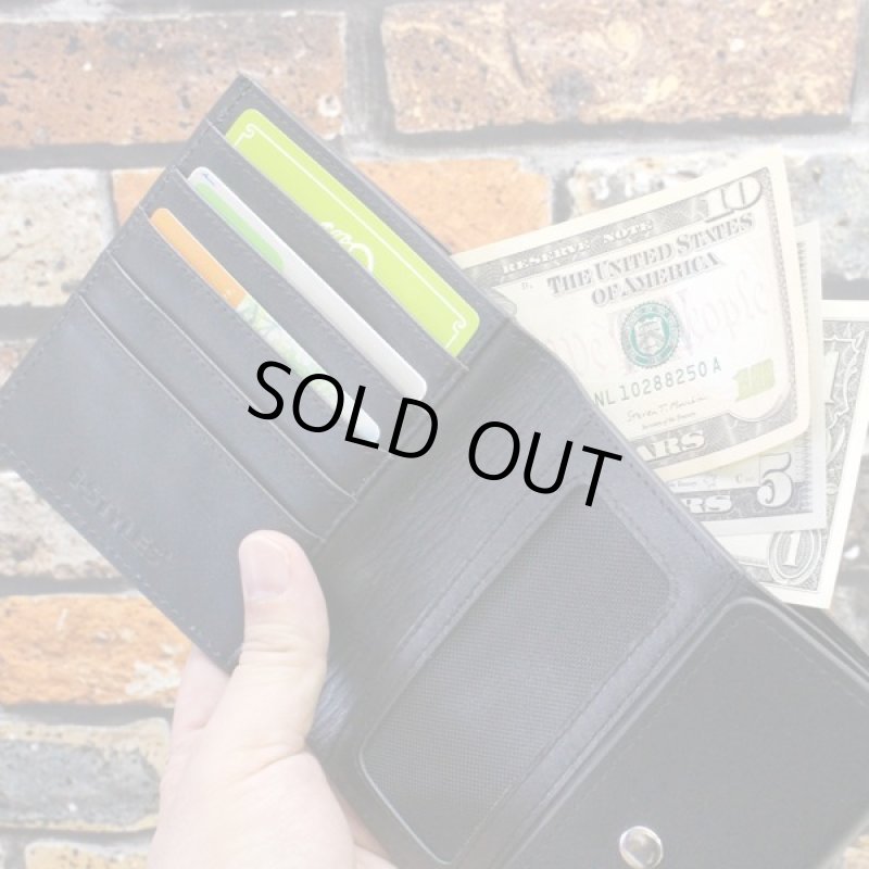 画像5: i-STYLESイタリアンレザー ワンアクションコインスルーウォレット (5)