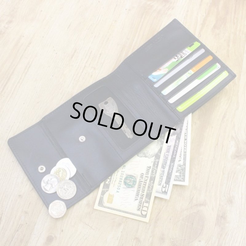 画像3: i-STYLESイタリアンレザー ワンアクションコインスルーウォレット (3)