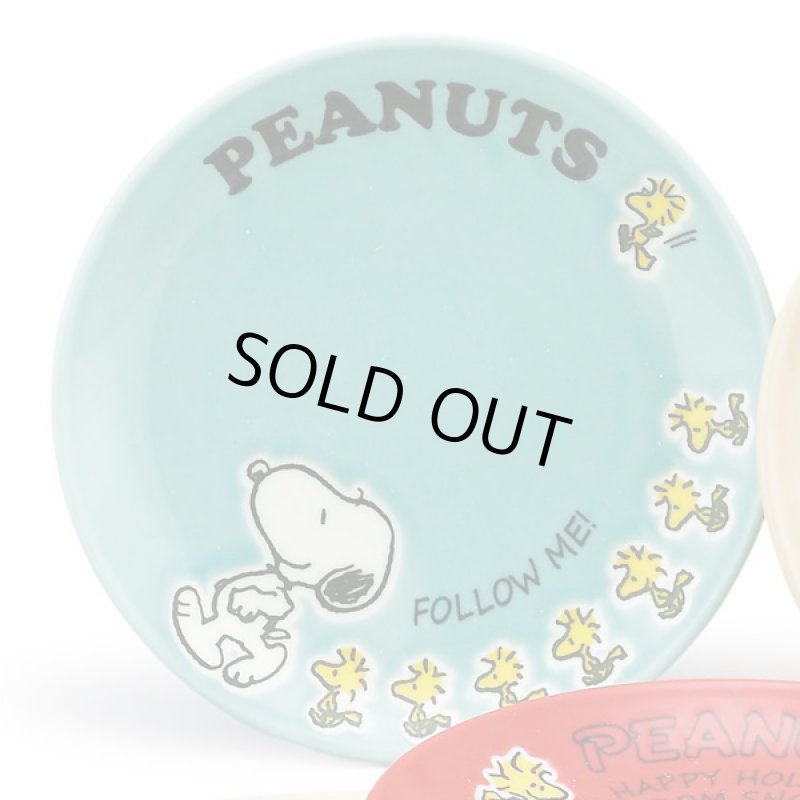 画像4: スヌーピーカラフルピーナッツ木箱入り小皿セット (4)