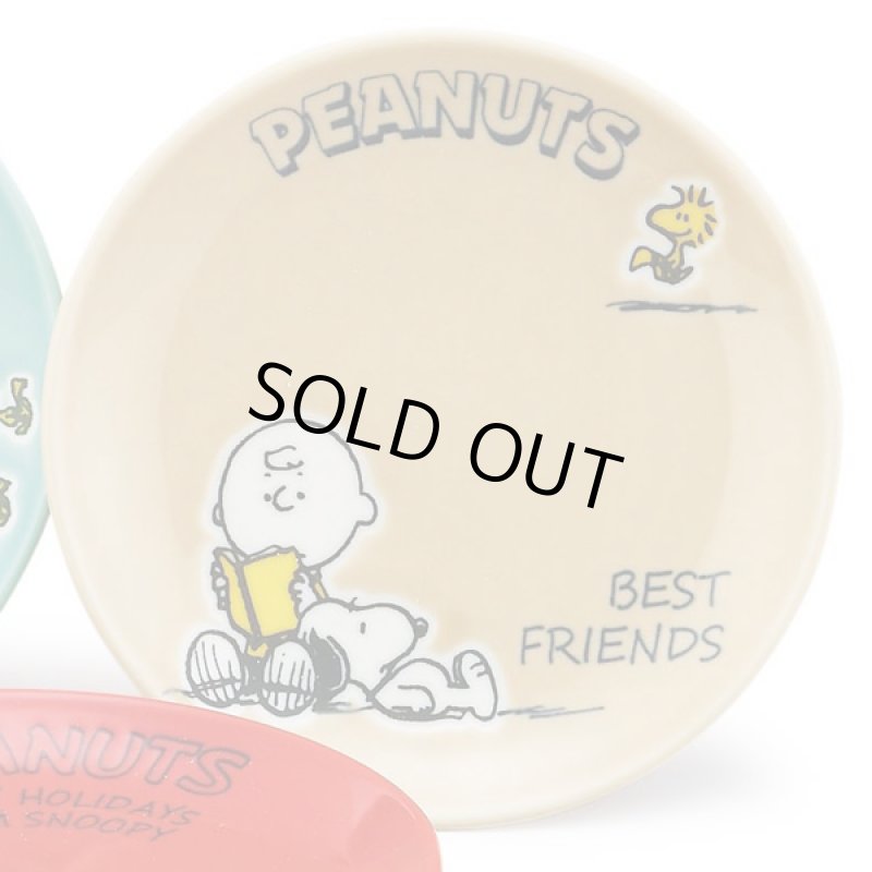 画像5: スヌーピーカラフルピーナッツ木箱入り小皿セット (5)
