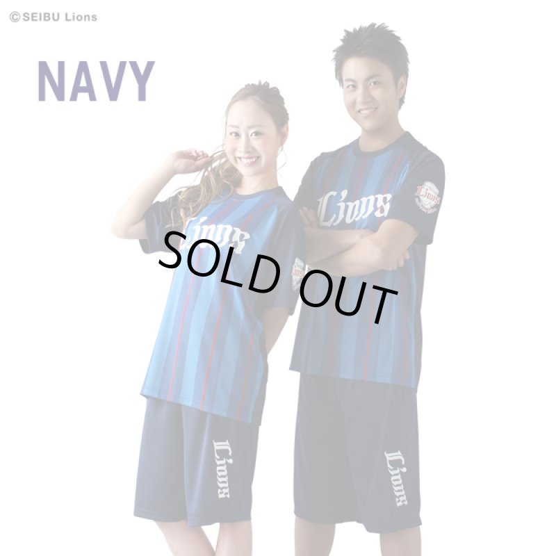 画像2: ドライハーフセットアップ「埼玉西武ライオンズ2019年モデル」 (2)