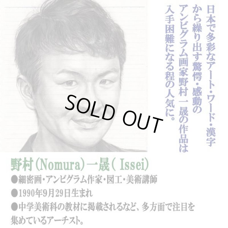 画像3: 野村一晟アンビグラム「平成/令和」クリアファイル5枚セット (3)