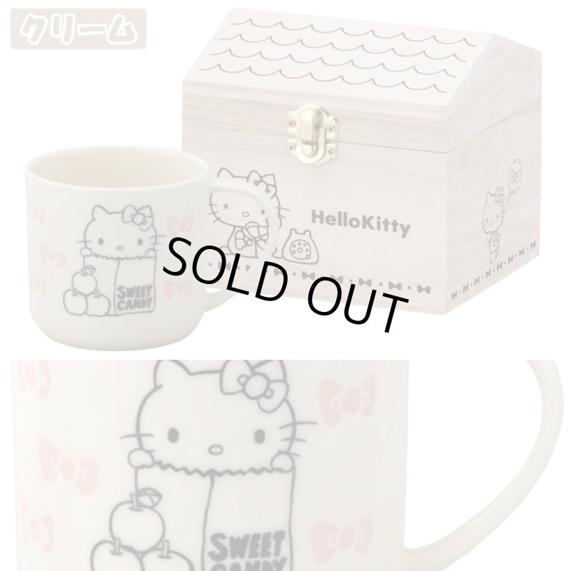 画像5: ハローキティ木箱入りマグ (5)