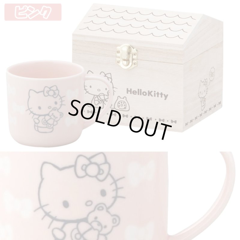 画像3: ハローキティ木箱入りマグ (3)