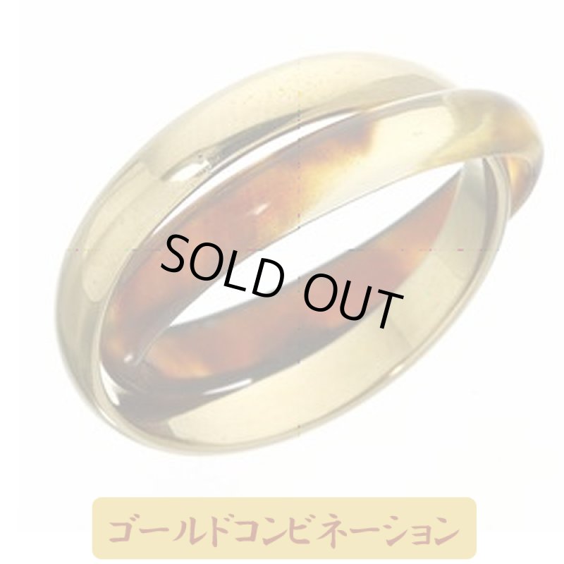 画像2: 江戸べっ甲「伊勢屋」六代目森田孝雄作「匠の本べっ甲・スターリングSILVER２連リング」 (2)