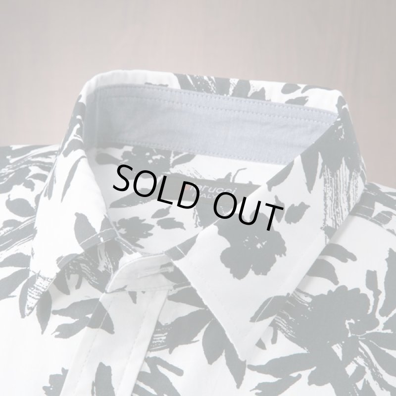 画像4: Pierucci（ピエルッチ）綿100％半袖アロハシャツ2色組 (4)