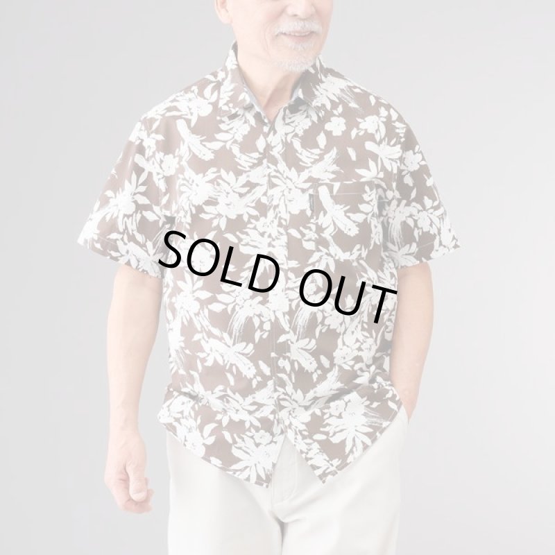 画像2: Pierucci（ピエルッチ）綿100％半袖アロハシャツ2色組 (2)