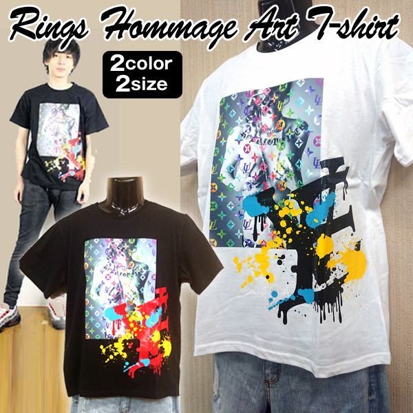 RINGSオマージュアートTシャツRNG-129206