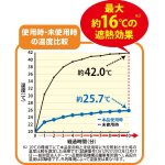 画像6: エアコン節電約27.9％！室外機用ワイドでしっかり遮熱エコパネル[3点] (6)