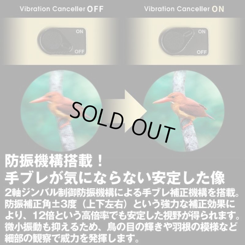 画像2: ビクセン双眼鏡アテラ防振双眼鏡M12×30 (2)