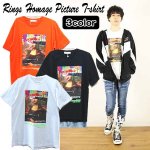 画像10: RINGSオマージュピクチャーTシャツ (10)