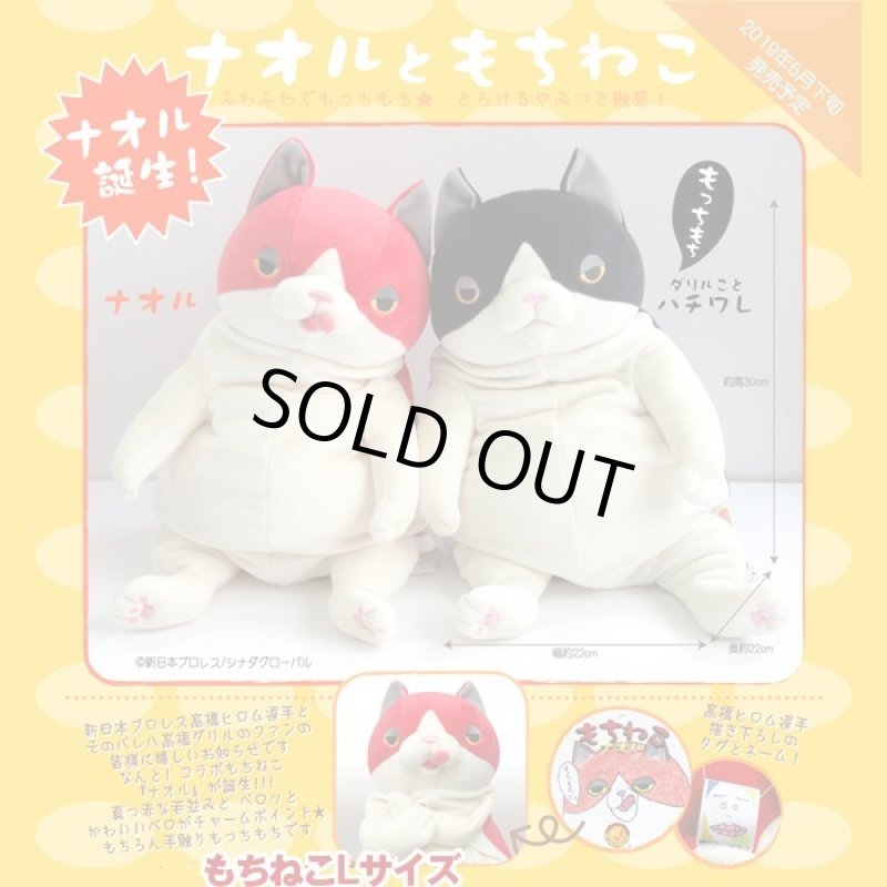 画像2: もちねこLサイズ「ナオル」 (2)