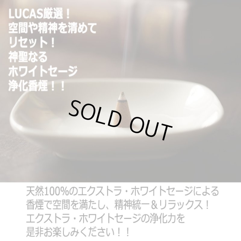 画像3: LUCAS[ルカス] ホワイトセージ浄化＆ヒーリングインセンス[30個入り] (3)