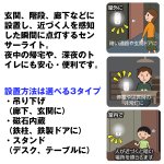 画像2: LEDセンサーライト「マグピカ」 (2)