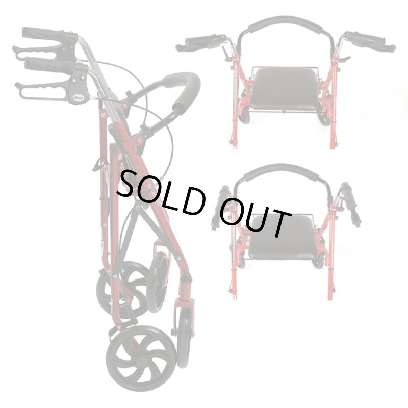 画像4: 高さ調節できる歩行車「ピアチェーレ ウノ」(16606/16607) (4)