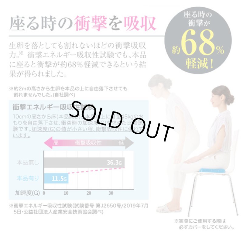 画像4: 3D立体形状プレミアムゲルクッション[1点] (4)