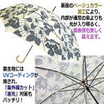 画像3: 晴雨兼用傘「UV百花涼藍」 (3)