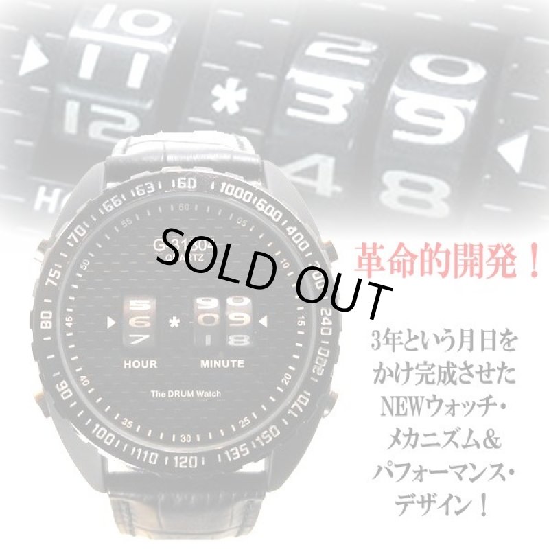 画像2: MONTRE ROROI[モントルロロイ] ドラムデジットウォッチ「G-31804」 (2)