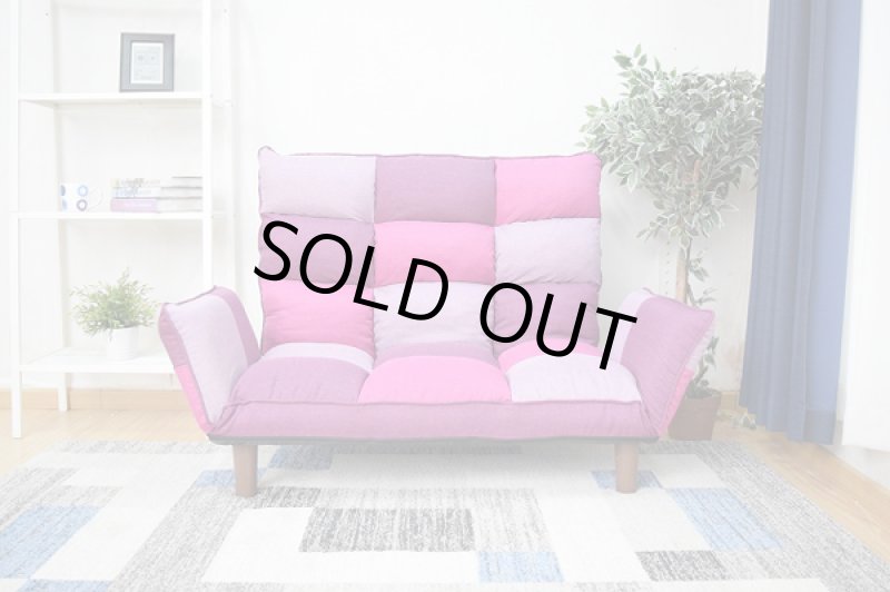 画像10: 頭までまったり!ハイバックカウチソファー「パッチワークKING20」 (10)