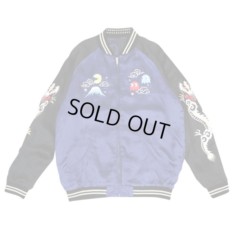 画像14: パックマン日本地図リバーシブルスカジャン (14)