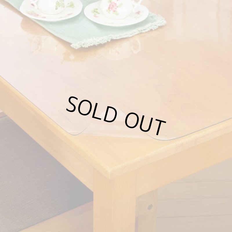 画像2: 日本製「透明テーブルマット 85×150用」 (2)