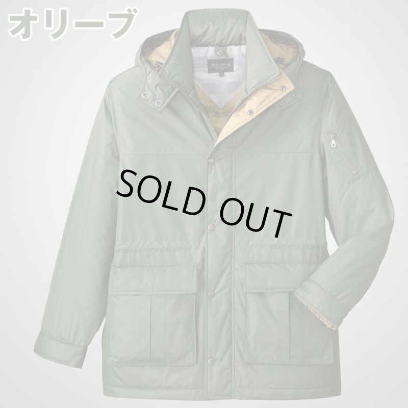 画像8: TROY BROS（トロイブロス）フード付き中綿多機能ハーフコート (8)