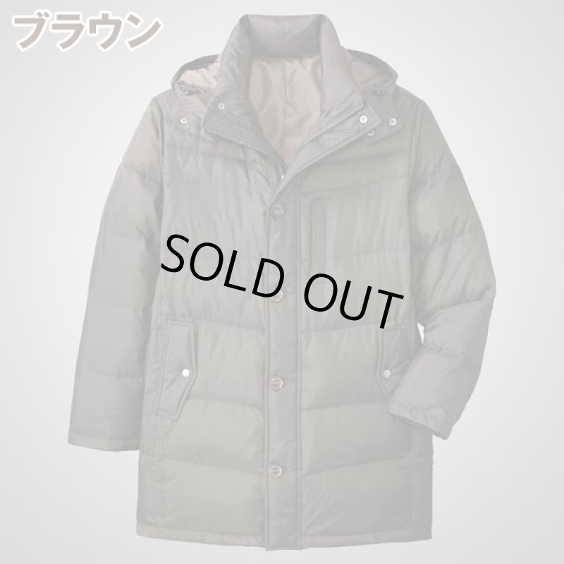 画像7: TROY BROS（トロイブロス）フード付きダウンハーフコート (7)