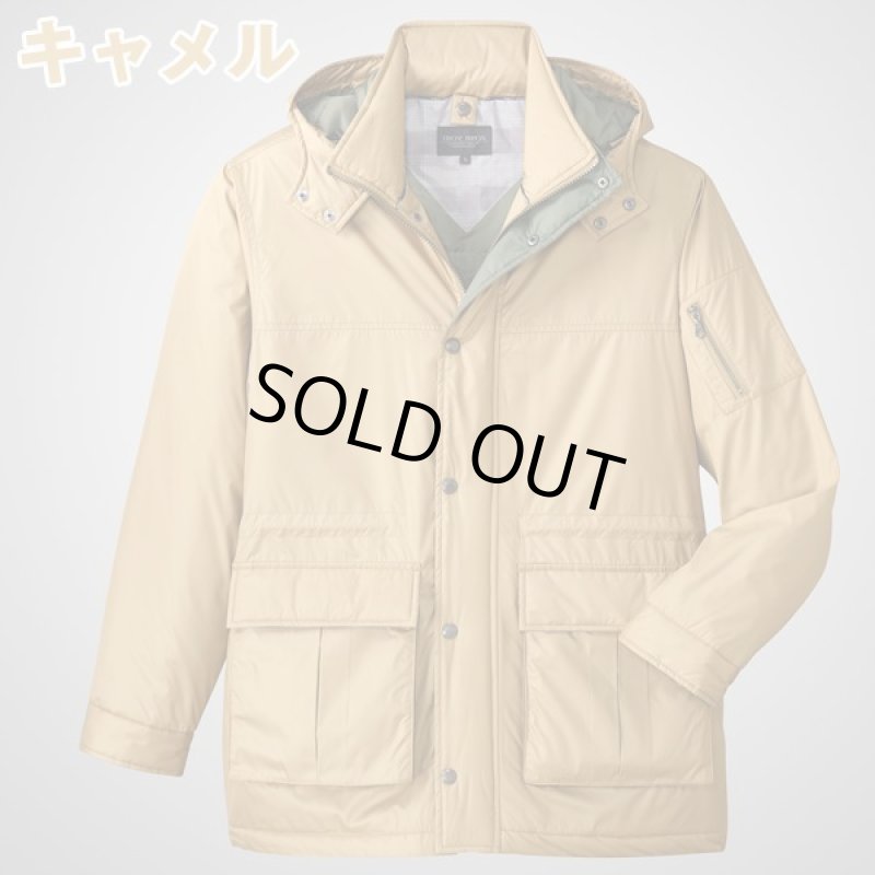 画像7: TROY BROS（トロイブロス）フード付き中綿多機能ハーフコート (7)