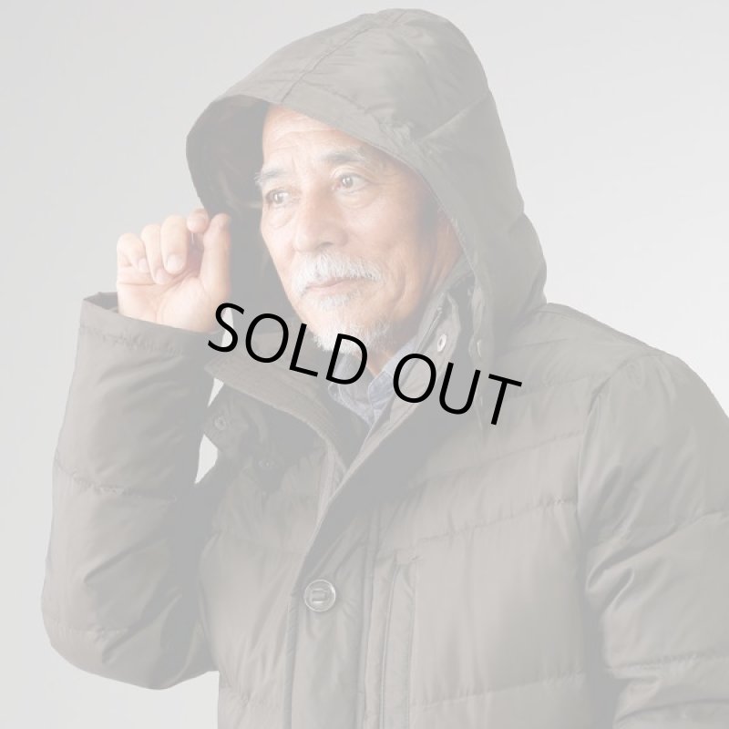 画像3: TROY BROS（トロイブロス）フード付きダウンハーフコート (3)