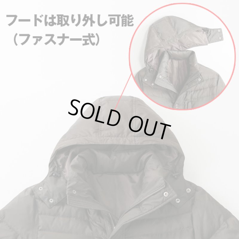 画像5: TROY BROS（トロイブロス）フード付きダウンハーフコート (5)