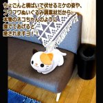 画像2: ミケのぬいぐるみティッシュカバー (2)