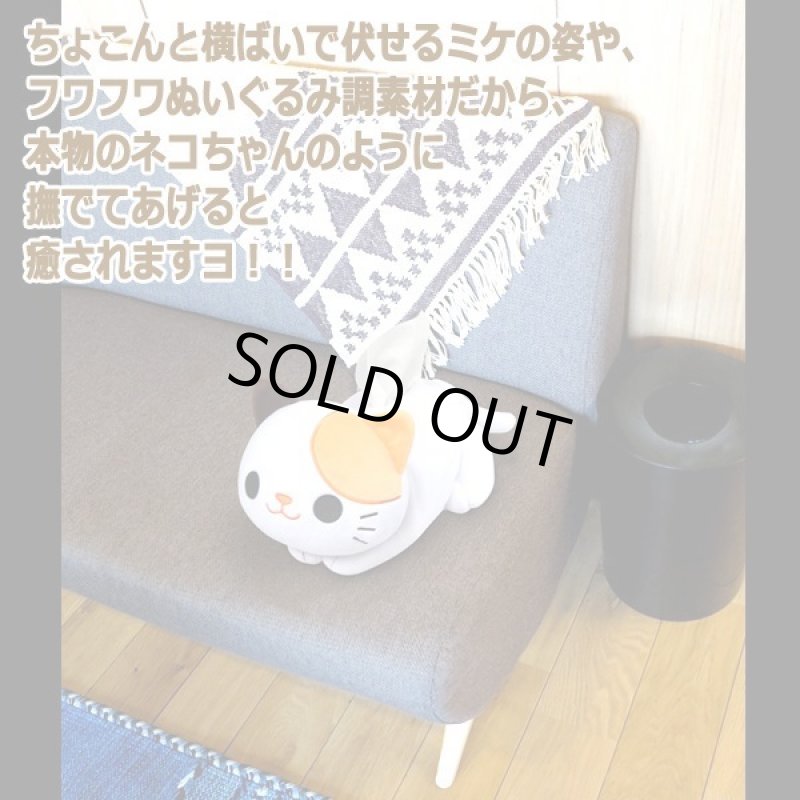 画像2: ミケのぬいぐるみティッシュカバー (2)