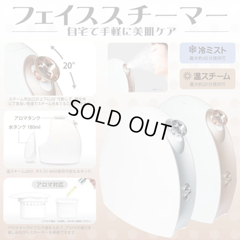 画像5: 肌から毛穴まで浸透！HOT&COOLフェイススチーマー (5)