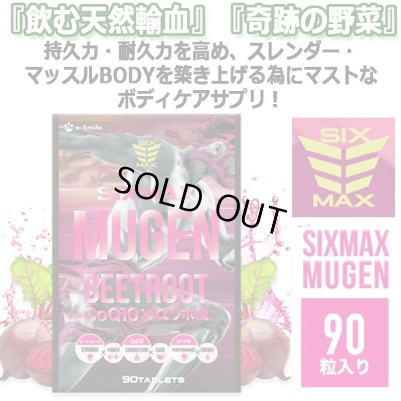画像7: 筋肉革命STAMINA&SLIM MUSCLE!「SIXMAX MUGEN[ムゲン]」1パック (7)