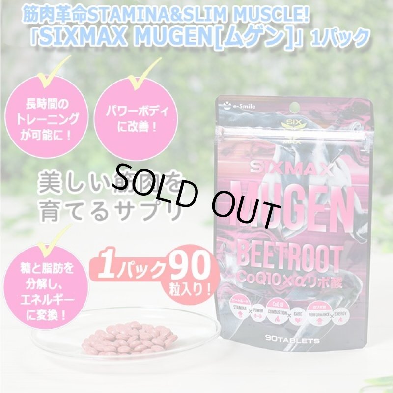 画像8: 筋肉革命STAMINA&SLIM MUSCLE!「SIXMAX MUGEN[ムゲン]」1パック (8)