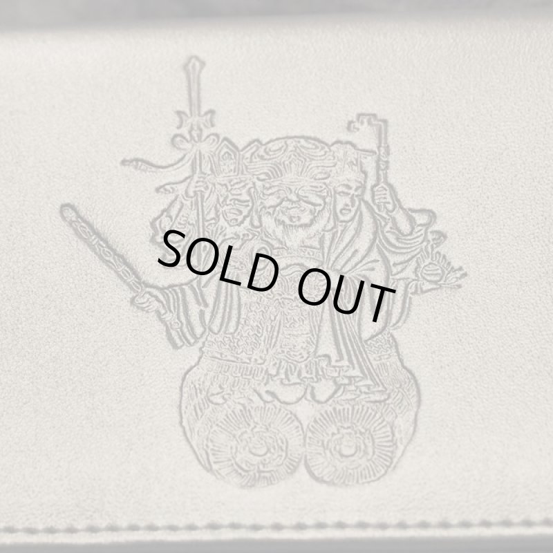 画像4: 天下人 豊臣秀吉・徳川家康もお祀り祈祷した念じ仏「三面大黒天」長財布 (4)