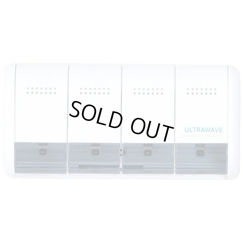 画像11: 3分で99.9％LED除菌！ULTRAWAVE歯ブラシ除菌ホルダー[壁掛け4連収納型] (11)
