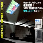 画像5: 天井にTV投影！DVDプレーヤー搭載LEDプロジェクター＆TVチューナーセット[VS-P01S] (5)