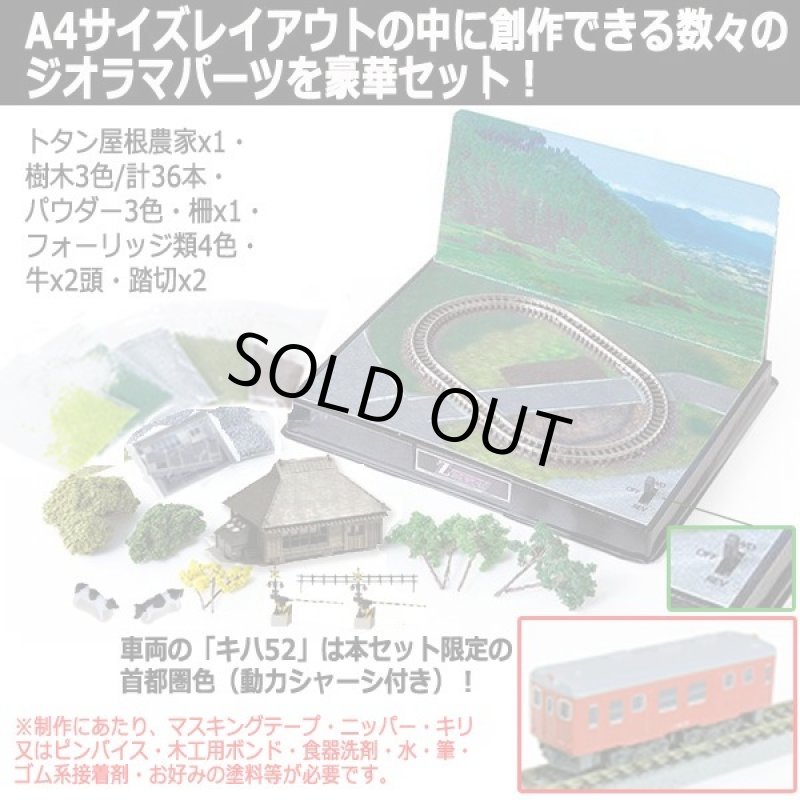 画像5: Zショーティー鉄道模型「キハ52首都圏色」ジオラマレイアウトフルセット (5)