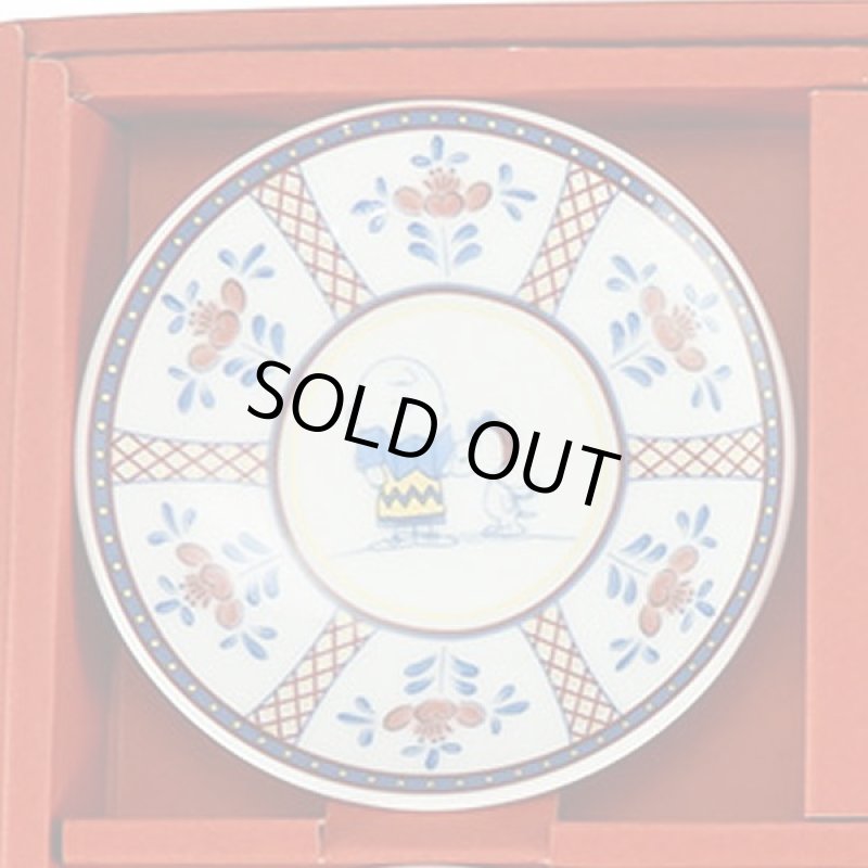 画像2: スヌーピー美濃焼「和文様豆皿」5枚組ギフトボックスセット (2)