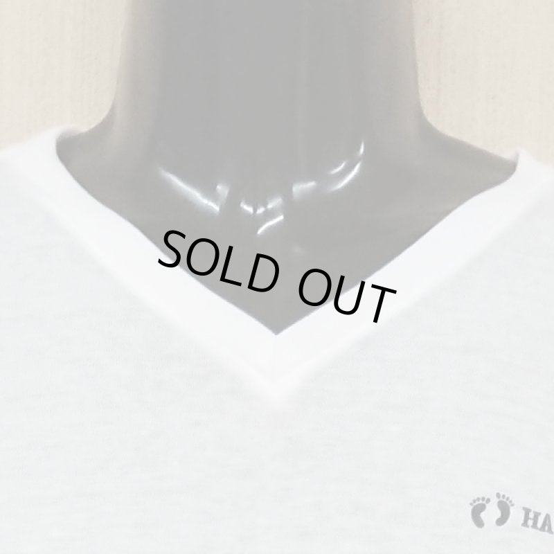 画像4: HANGTENロゴ入りインナーTシャツ3枚パック(Vネックホワイト3枚パック) (4)