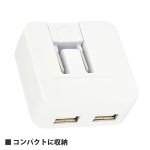 画像4: ムーミンUSB2ポートACアダプタ (4)