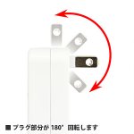 画像3: ムーミンUSB2ポートACアダプタ (3)