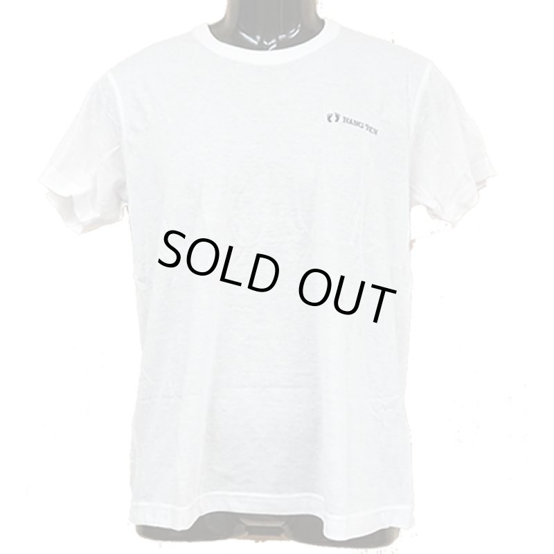 画像2: HANGTENロゴ入りインナーTシャツ３枚パック(クルーネックホワイト３枚パック） (2)