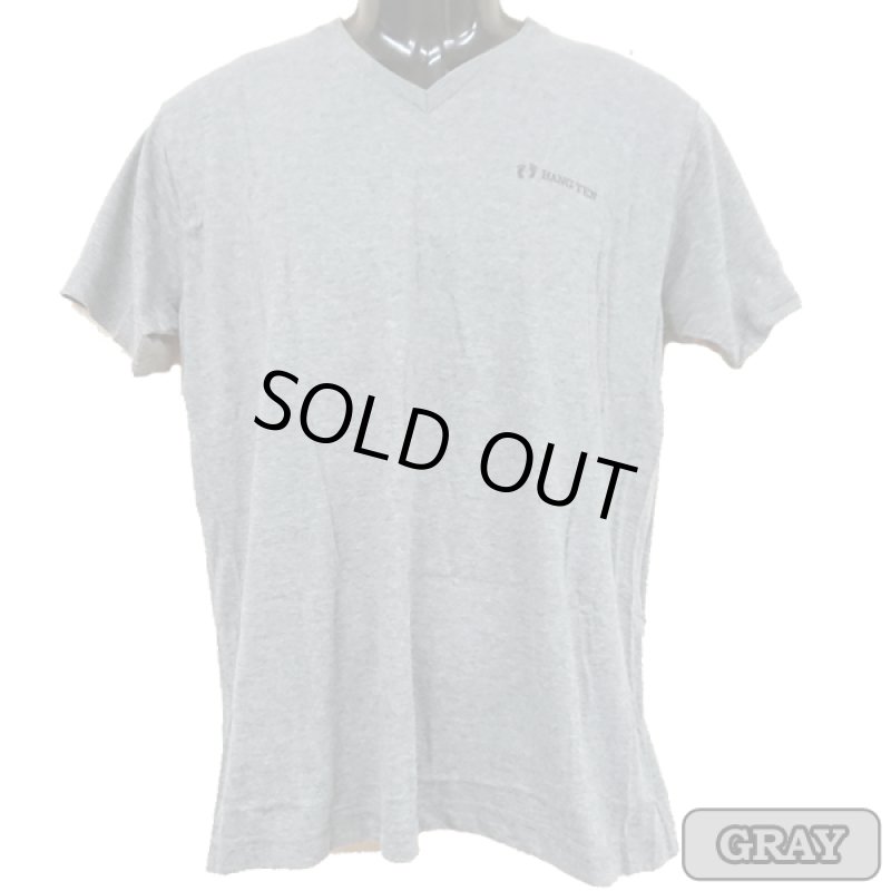 画像3: HANGTENロゴ入りインナーTシャツ3色パック(Vネックミックス3色パック) (3)