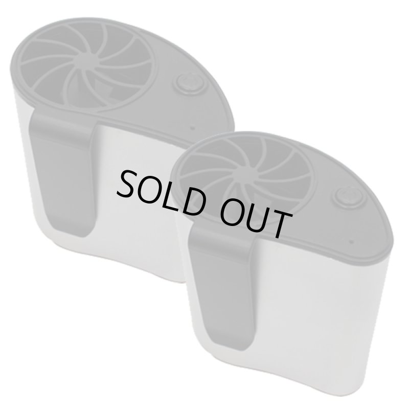 画像6: 服内に爽快涼風！エアーベルトファン[2個] (6)