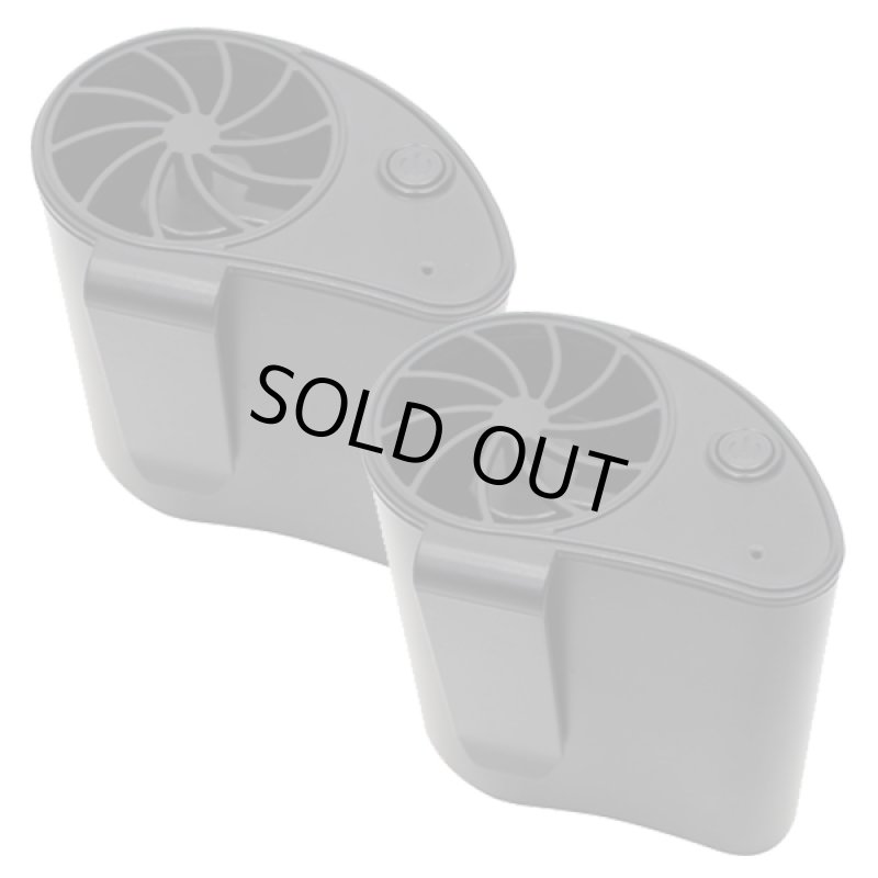 画像5: 服内に爽快涼風！エアーベルトファン[2個] (5)