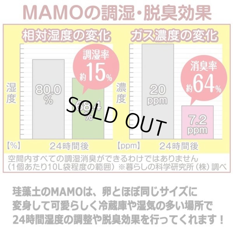 画像4: MAMO冷蔵庫を守るたまご型珪藻土4個組（可愛い専用ケース付き） (4)