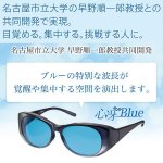 画像2: 心冴Blue（ココブルー）サングラス (2)